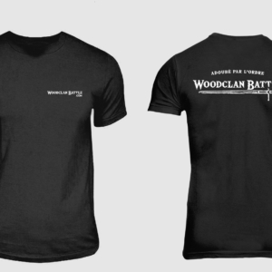 T-shirt Woodclan : le cadeau parfait pour un EVG médiéval et un anniversaire chevalier