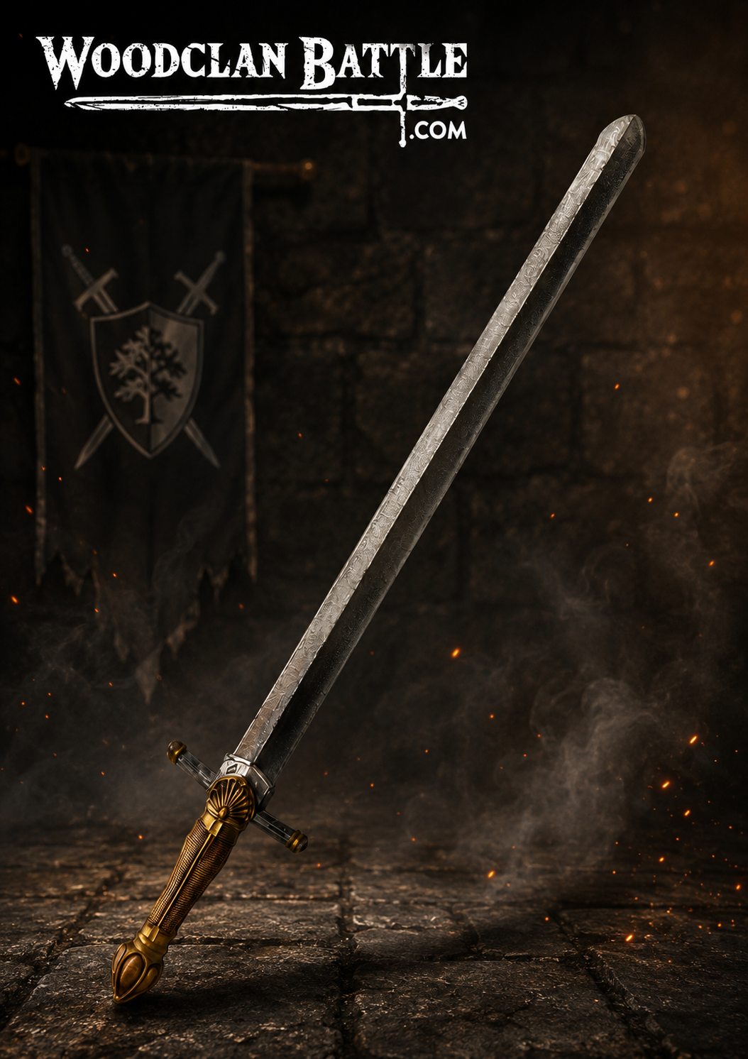 Épée de Chevalier Médiévale